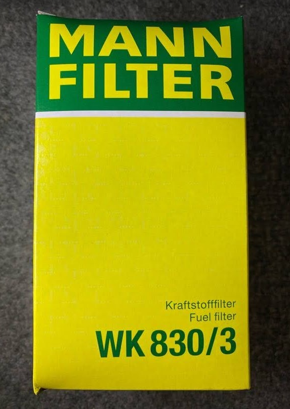 Mann Fuel Filter - WK 830/3 - Fits Mercedes-Benz C280, S320, S420 & More