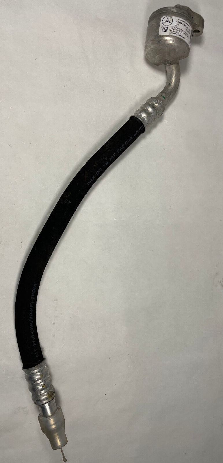Mercedes-Benz A/C Refrigerant Suction Hose - 204-830-31-15 - For MBZ C350 & C300