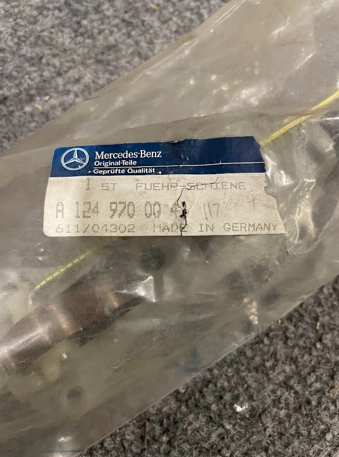 Mercedes-Benz Guide Rail - 124-970-00-41 - MBZ 300TD, 300TE & More 1985-1992