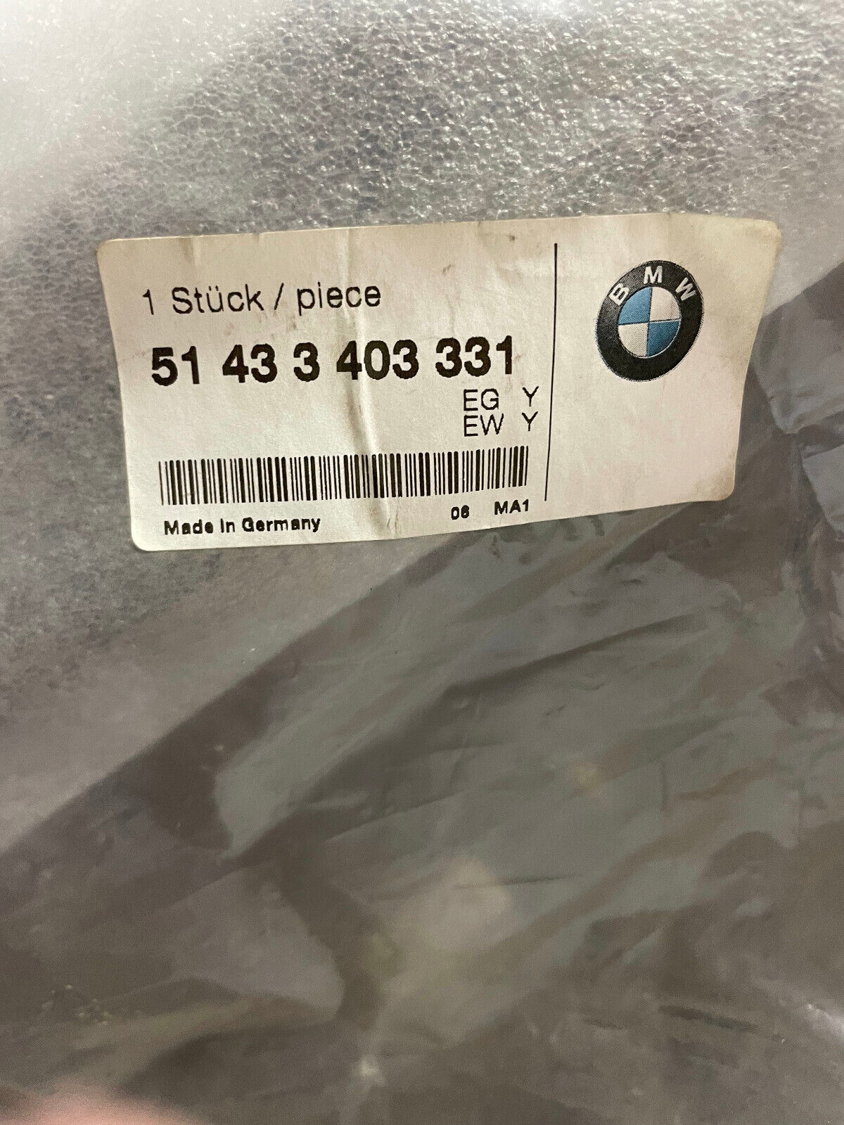 BMW Rear LH Pillar Trim Column D - 51-43-3-403-331 - For BMW X3 2004 - 2005