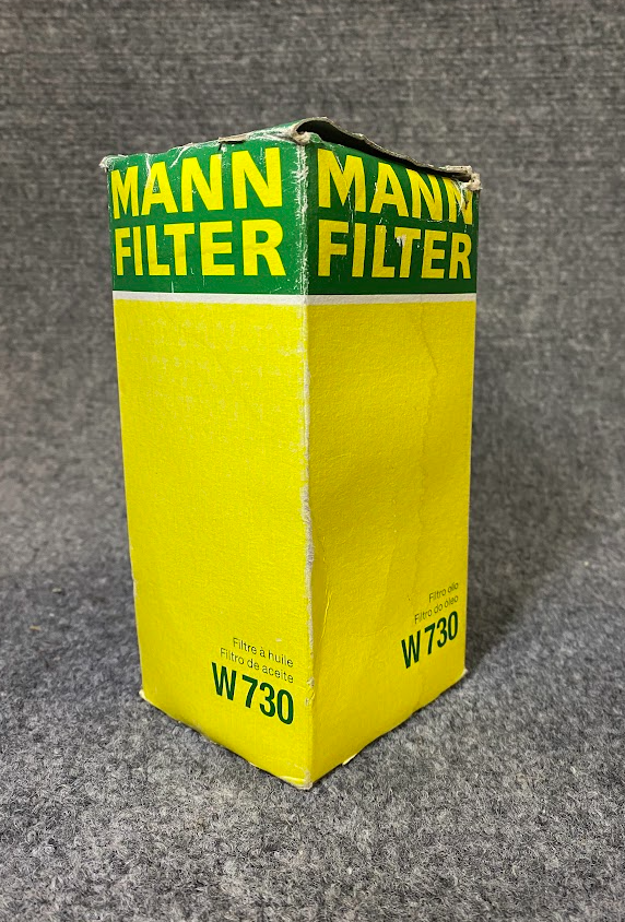 Mann Filter Oil Filter - W 730 / 92810720107 - Fits Porsche 928 & 944 1984-1995