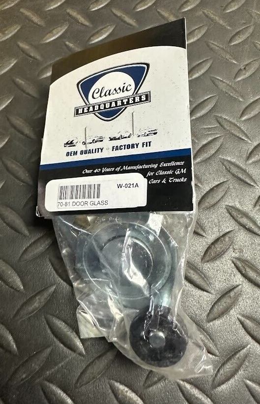Classic Headquarters Front Door Glass Roller Only - W-021A - For Chevy 1970-1981
