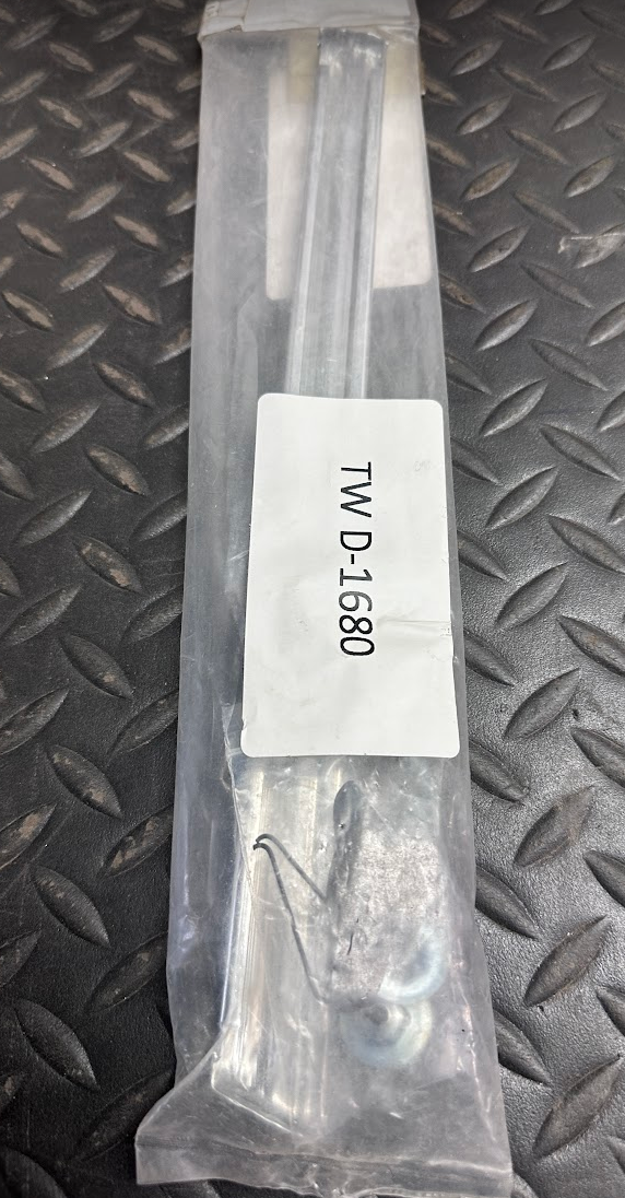 Front Fender Left Door Molding - TW D-1680 - For Chevrolet Chevelle 1968
