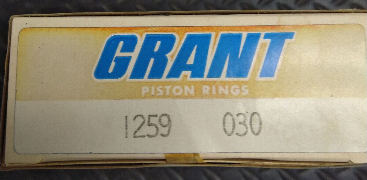 Grant Engine Piston Rings (030) - 1259 030 - For Volkswagen 1600 1.6L 1967-1979