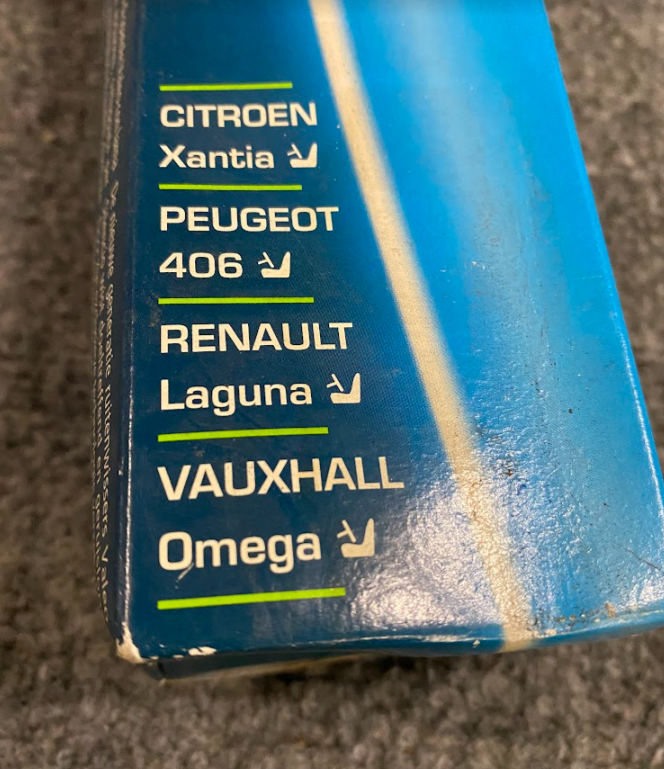 Valeo Windshield Wiper Blade Set - VM 108 - Fits BMW, Citroen, Renault & More