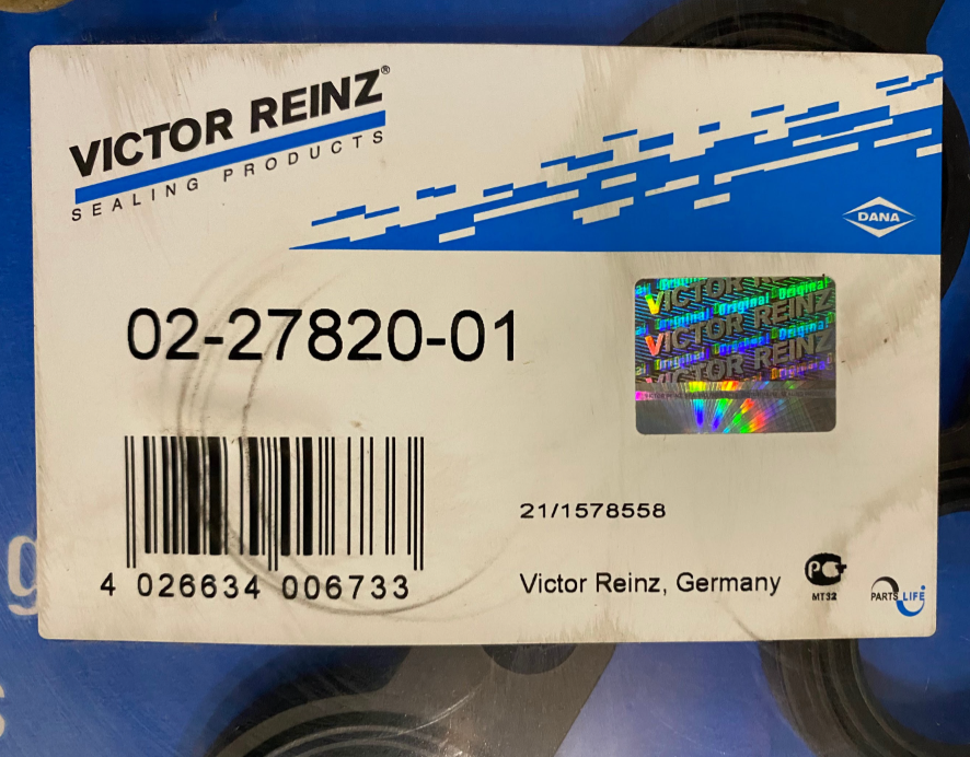 Victor Reinz Incomplete Cylinder Head Gasket Set - 02-27820-01 - Fits BMW