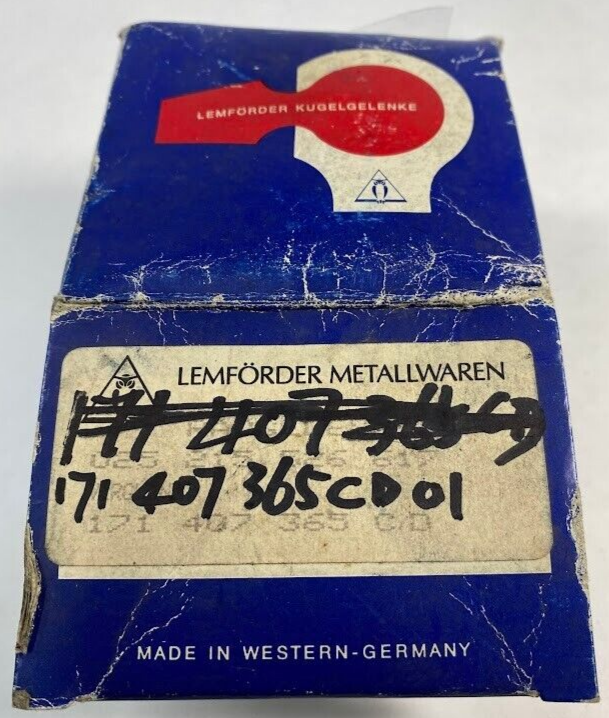 Lemförder Ball Joint - 1377903 / 171-407-365 - For Porsche 924 & 944 (1984-1988)