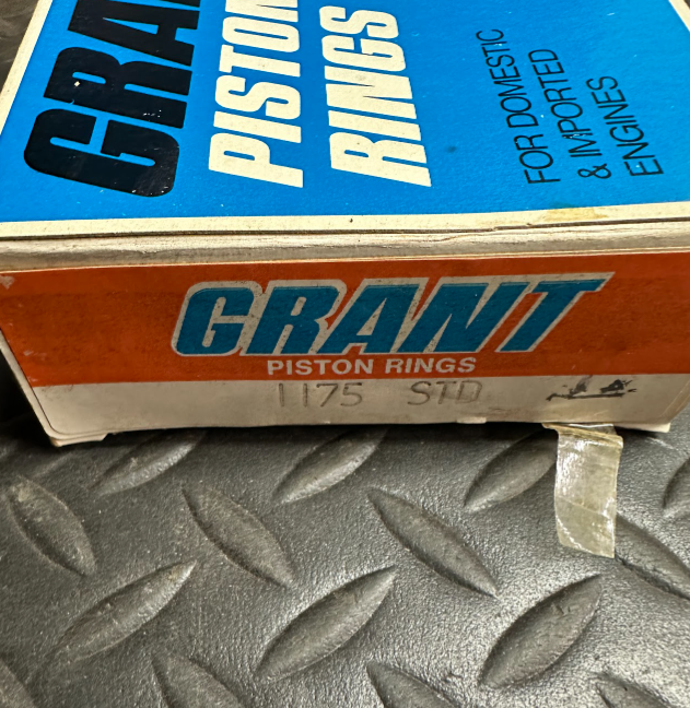 Grant Piston Rings (STD) - 1175 STD - Fits Austin 1800, MG, MGB & More