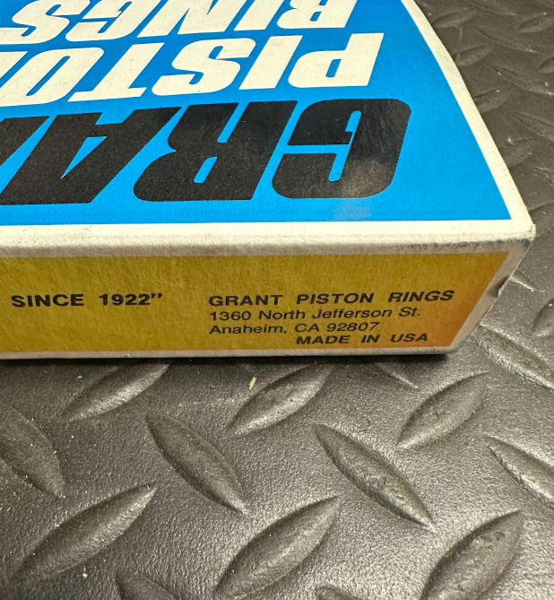 Grant Piston Rings (020) - 1280 - 020 - Fits Austin, MG, Morris & More 68-74