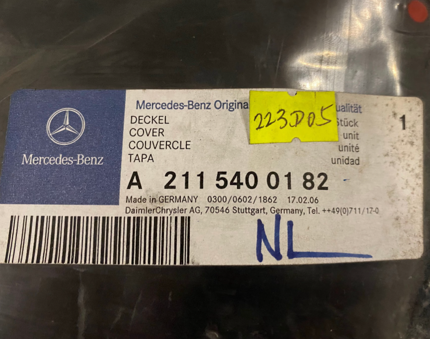 Mercedes-Benz Relay Box - A 211 540 01 82 - Fits MBZ E320, E350, E55 AMG & More