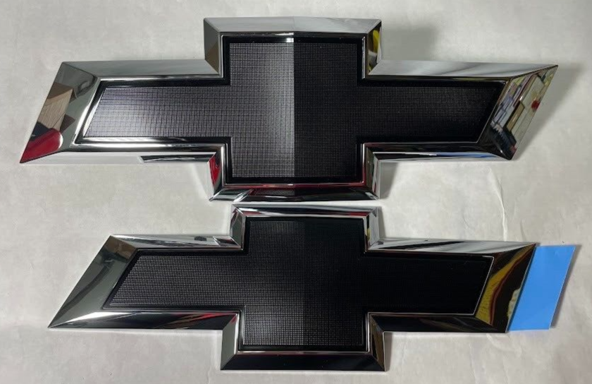 GM Bowtie Logo Emblem Set - 86539812 - For Chevrolet Silverado 1500 2024-2025