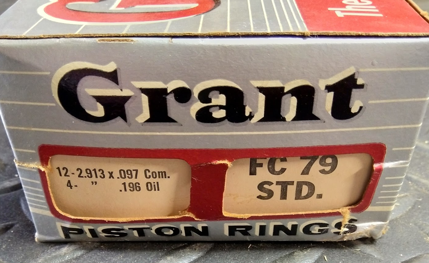 Grant Engine Piston Rings (STD) - FC 79 STD - For Simca Aronde 1300 1956-1964
