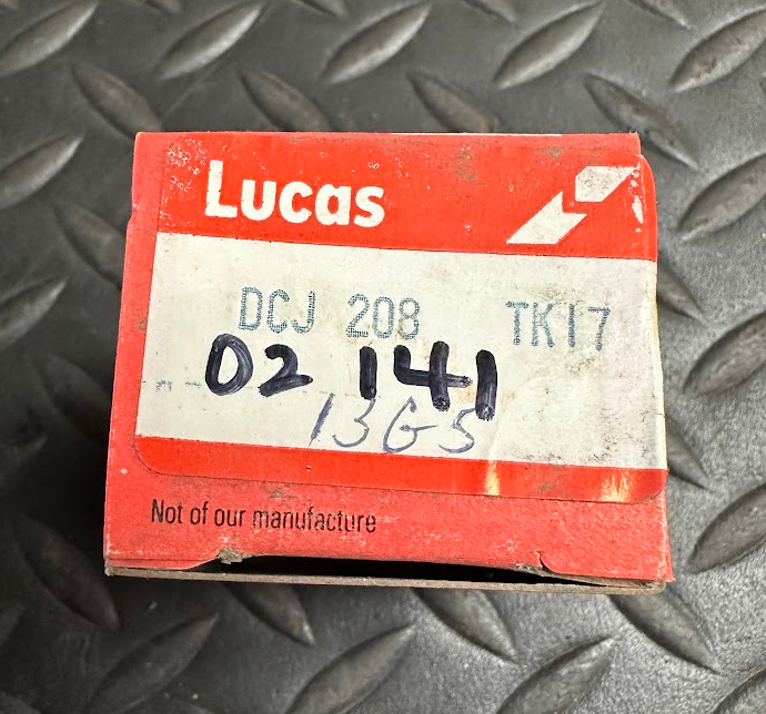 Lucas Ignition Condenser - DCJ 208 / 0828-24-3220 - Mazda RX2, RX3 & R100 1.1L