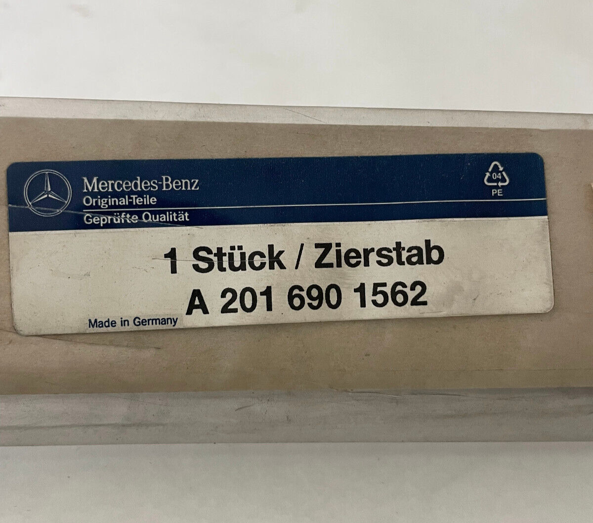 Mercedes-Benz Front LH Bottom Cover Strip - 201-690-15-62 -For MBZ 190 & 190D