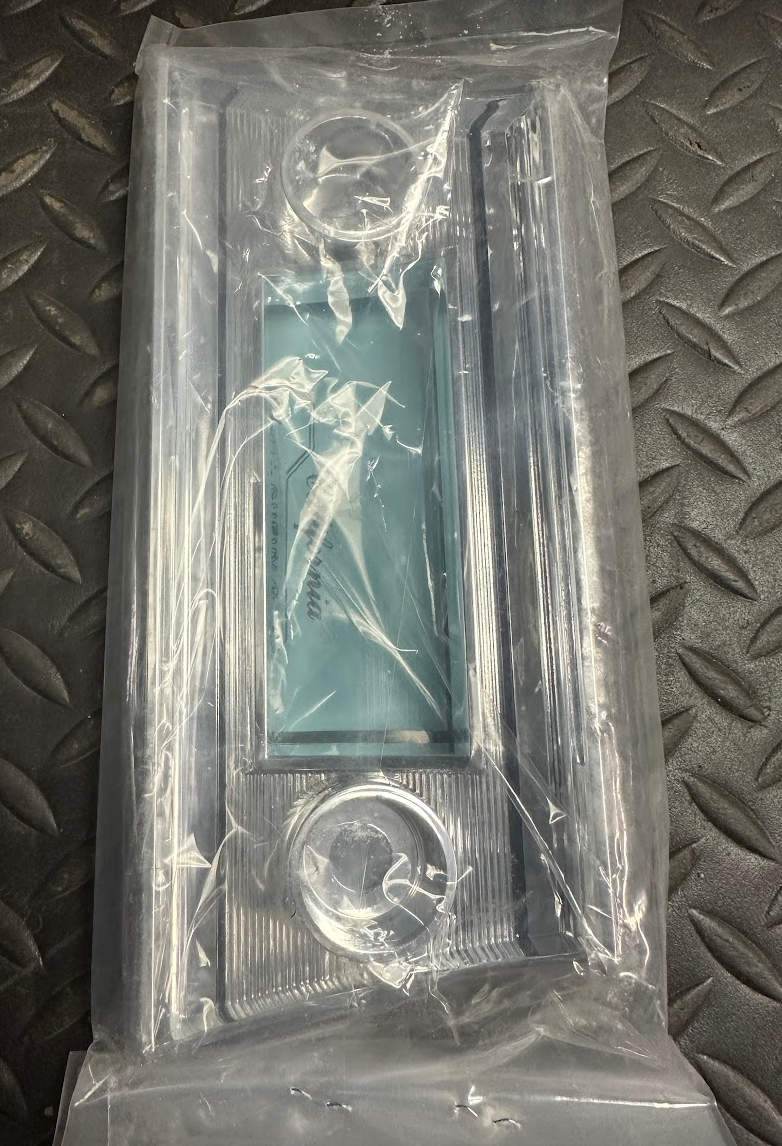 DKM MFG, INC. Dash Radio Bezel - CH202 - For Chevrolet Chevelle 1967