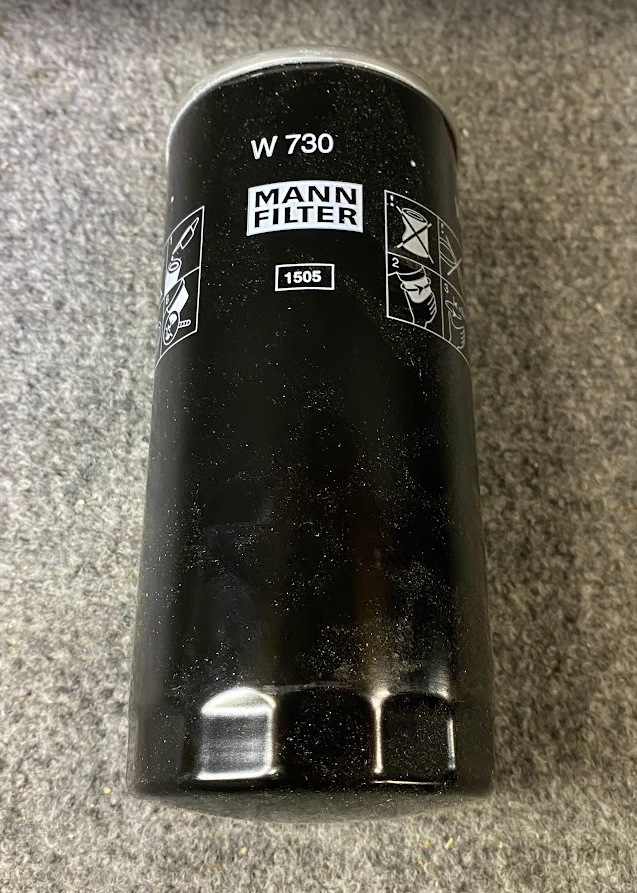 Mann Filter Oil Filter - W 730 / 92810720107 - Fits Porsche 928 & 944 1984-1995