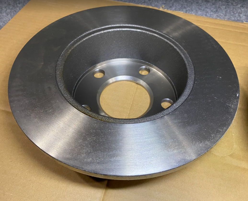 ATE Coated Disc Brake Rotor X2-24.01100201.1 / 8E0615601-Fits Audi & Volkswagen