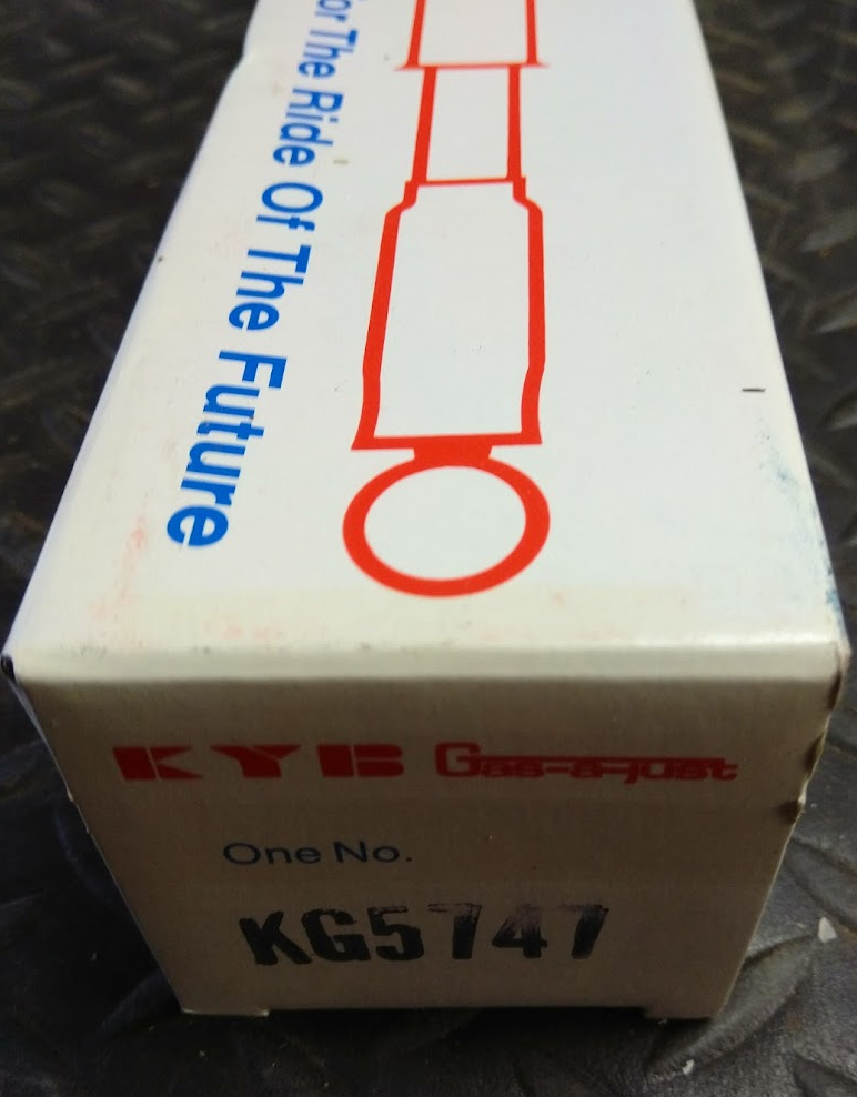 KYB Gas-a-Just Rear Shock Absorber - KG5747 For Volvo 850, C70, S70 & V70 93-04
