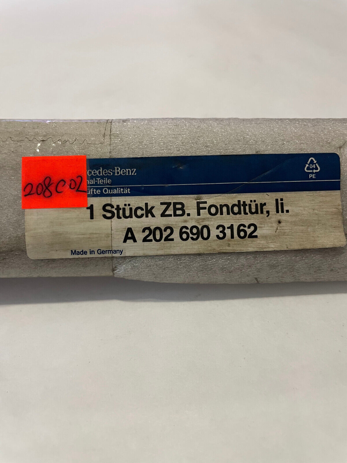Mercedes-Benz Rear LH Door Center Trim - 202-690-31-62 - For MBZ C280 & Others