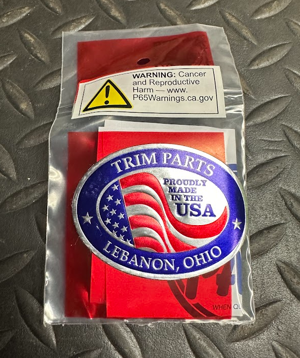 Trim Parts Sport Wheel Horn Button Emblem - 7630 - For Oldsmobile Cutlass 1970