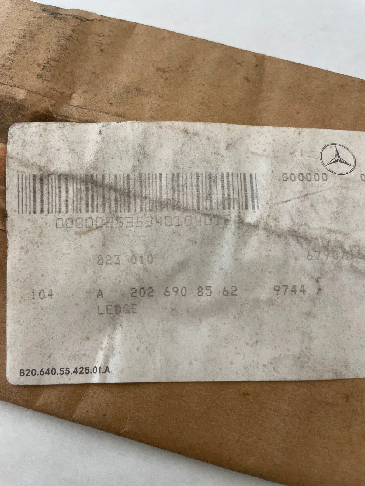 Mercedes-Benz Rear LH Door Central Strip - 202-690-85-62 - For MBZ C280 & More