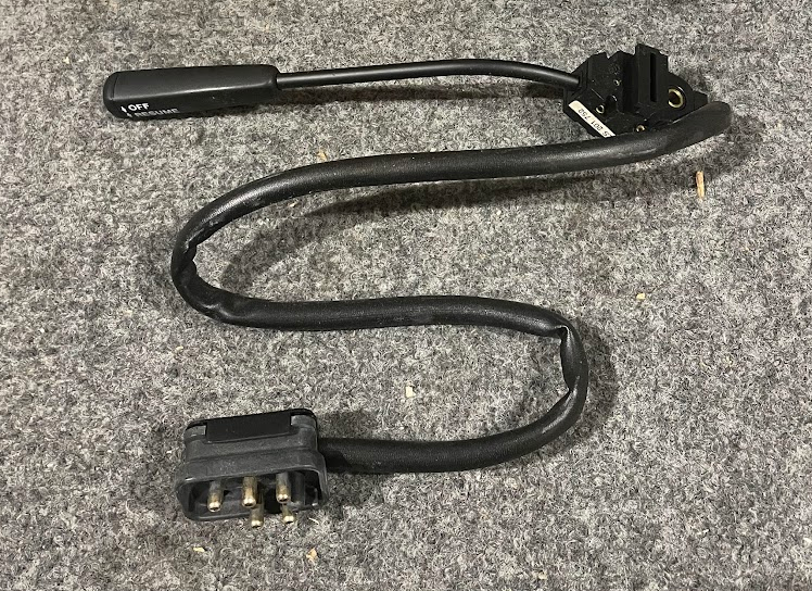 SWF Cruise Control Switch - 126-545-20-24 / 1265452024 - For Mercedes-Benz W126