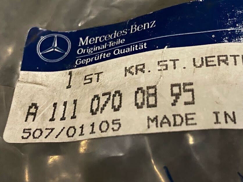 Mercedes-Benz Fuel Distributor -A111-070-08-95- Fits MBZ C 220 & Others