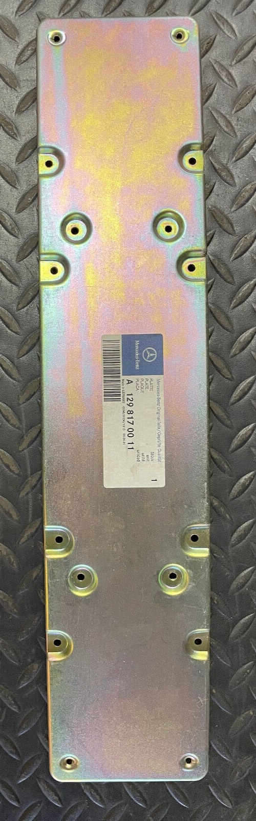 Mercedes-Benz Plate - 129-817-00-11 -For MBZ 300SD / 500SEC / 400SE & Others