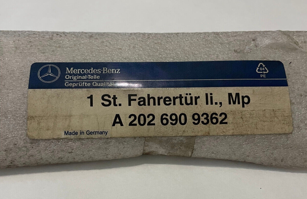 Mercedes-Benz Front LH Door Center Trim - 202-690-93-62 - For MBZ C280 & C230