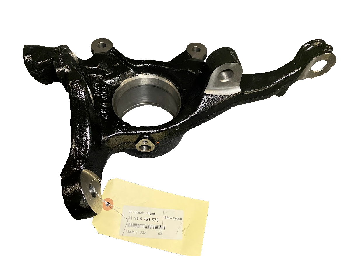 BMW Group Left Steering Knuckle - 31-21-6-761-575 - Fits BMW X5 2000-2006
