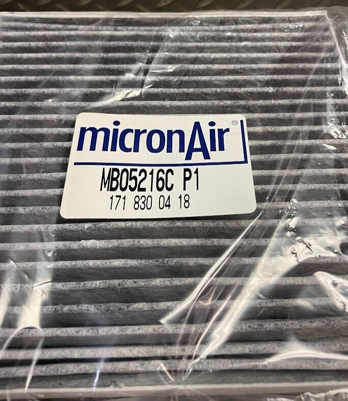 Micronair Cabin Air Filter - MB05216C / 171-830-04-18 - For MBZ SLK280 & Others