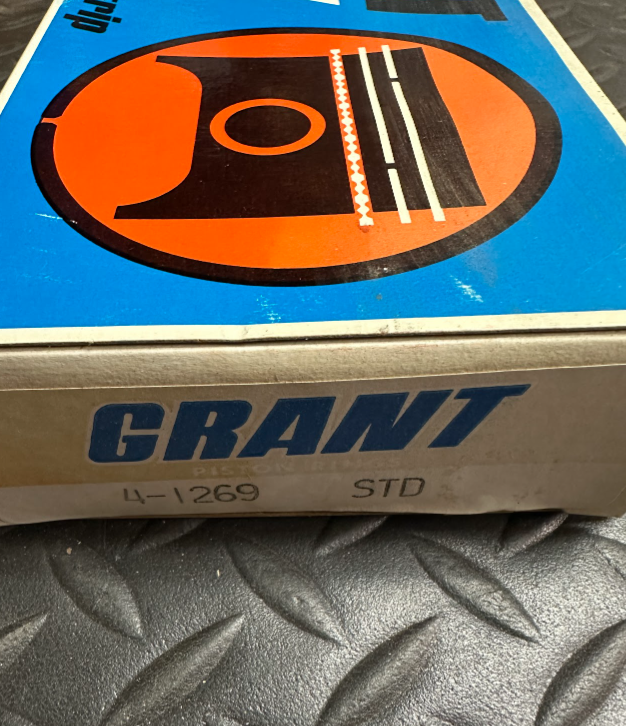 Grant Piston Ring Set (STD) - 4-1269 - Fits Volkswagen 1500 1965-1969