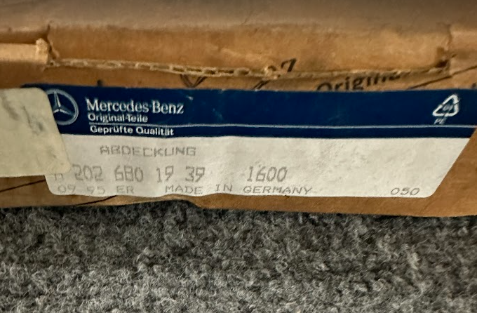 Mercedes-Benz Trim Plate - 202-680-19-39 - Fits MBZ C230, C280 & C220 1996-2000