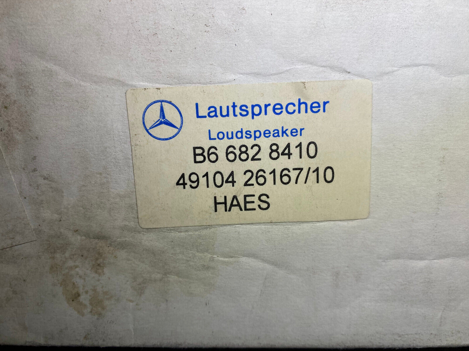 Mercedes-Benz Loudspeaker - 208-820-00-02 / B66828410 - Fits MBZ CLK 320 & More