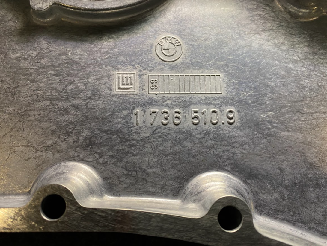 BMW Timing Cover - Lower, Outer, Front - 11 14 1 736 517 -BMW 750iL, 850Ci 94-01