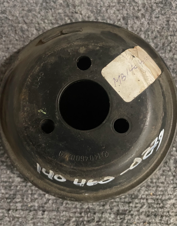 Mercedes-Benz Power Steering Pump Pulley - 140 460 02 79 -MBZ 400E, 400SE & More