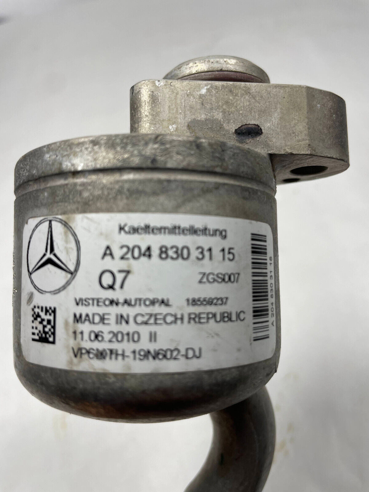 Mercedes-Benz A/C Refrigerant Suction Hose - 204-830-31-15 - For MBZ C350 & C300