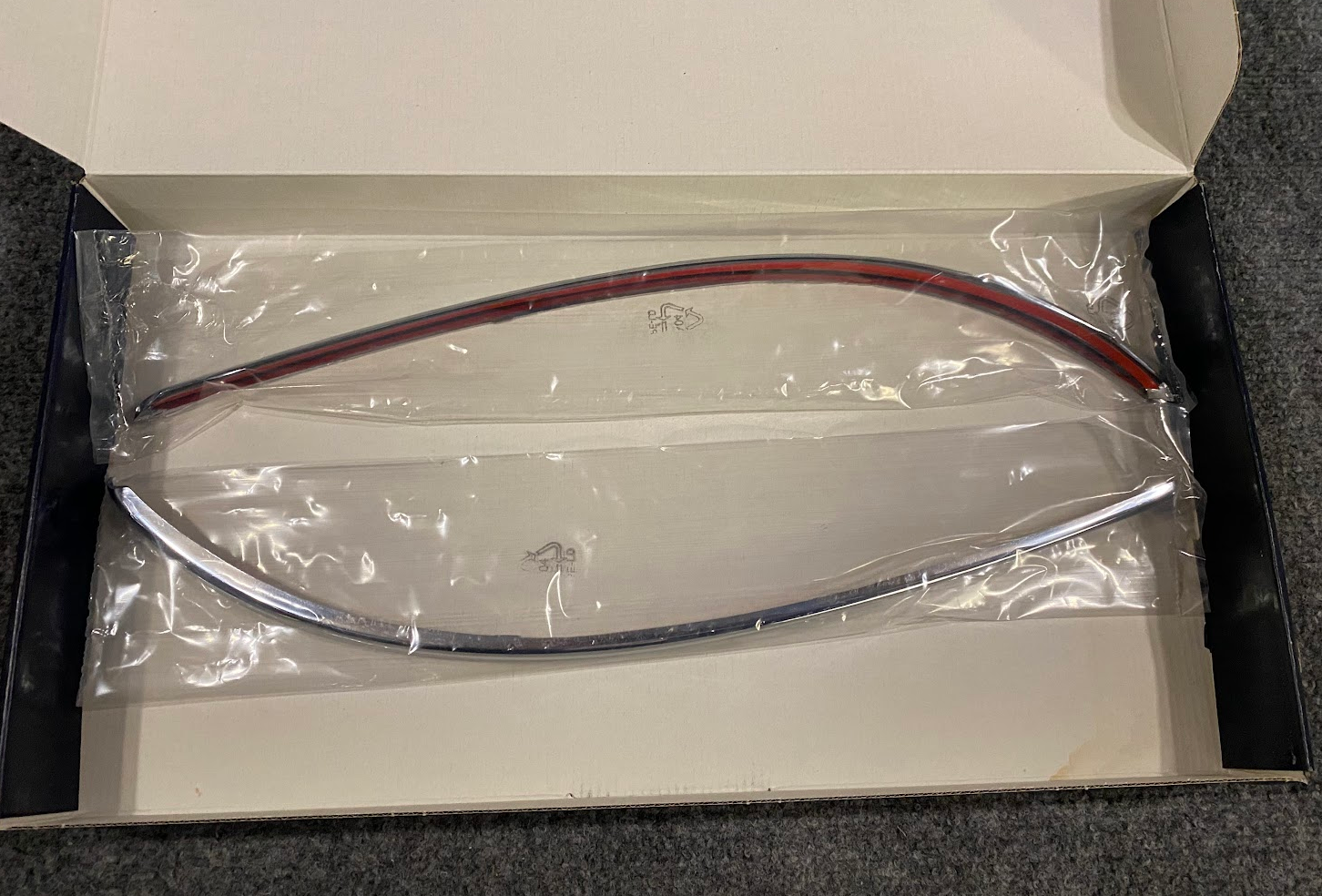 SCHATZ Chrome Rear-Light Strips - 230 8077 - Fits Mercedes-Benz SL Class R230