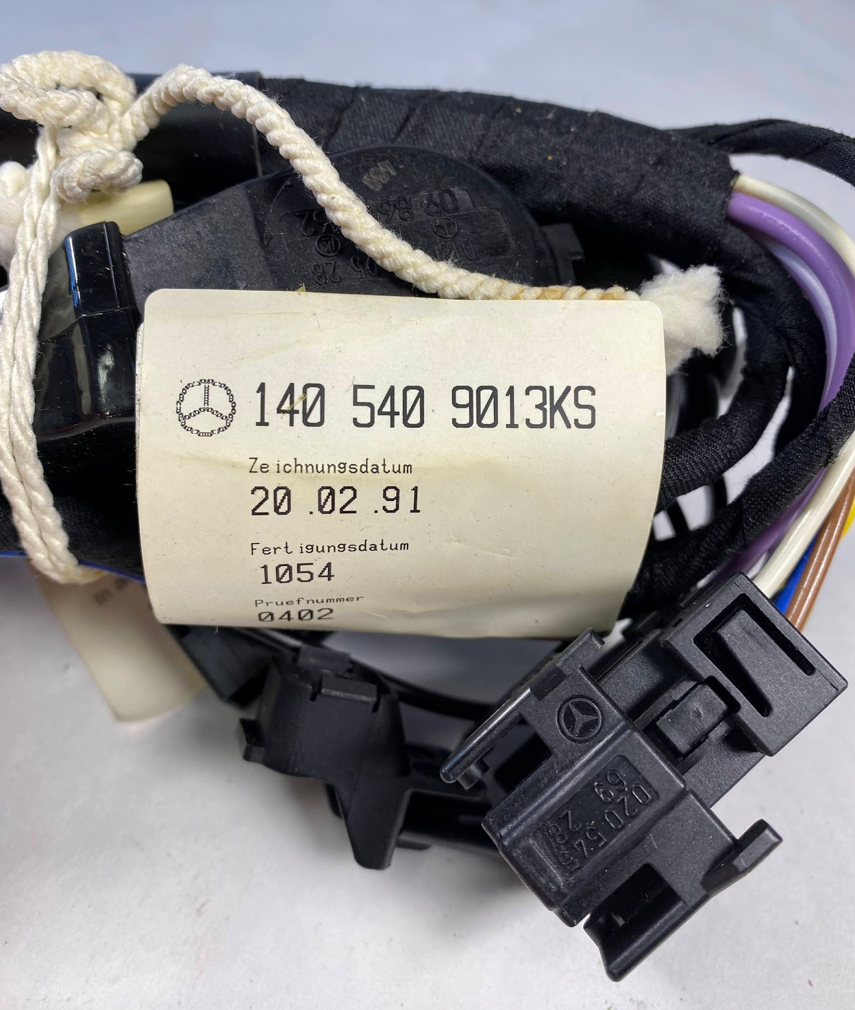Mercedes-Benz Auto. 5-Speed Trans. Cable Harness - 140-540-90-13 - For MBZ W140