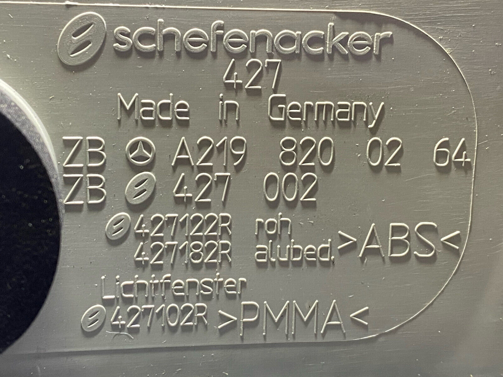 Schefenacker Right Tail Lamp - A2198200264 / 427-002 - Fits MB CLS 500 & Others