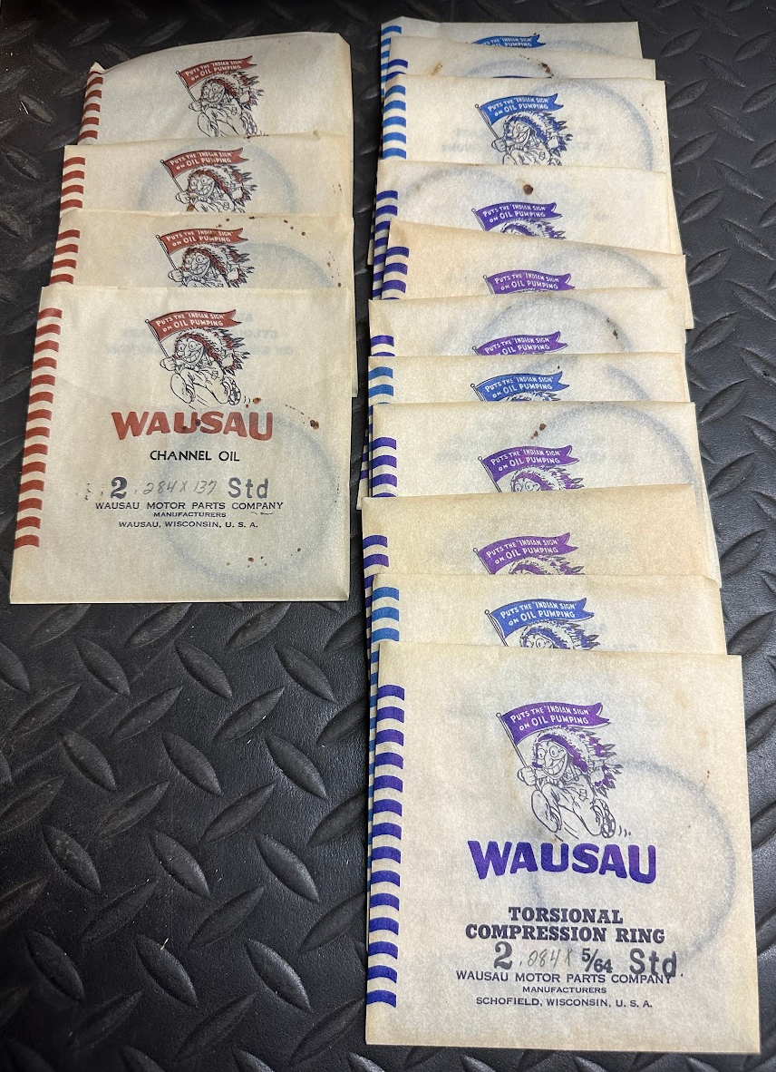 WAUSAU Piston Rings (STD) - CM 782 / FC69 - Fits Renault Caravelle & Dauphine