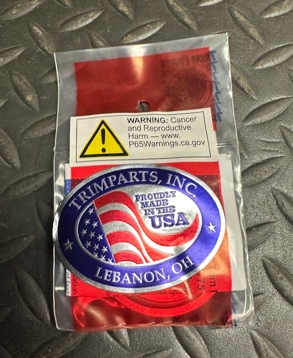 Trim Parts Wheel Horn Button Emblem - 7640 - For Oldsmobile Cutlass 1971-1976