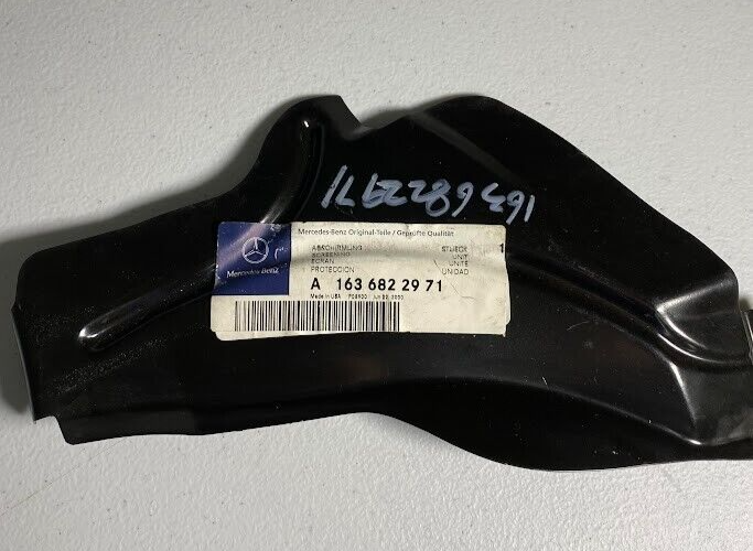 Mercedes-Benz Exhaust Manifold Front LH Shielding - 163-682-29-71 -For MBZ 99-05