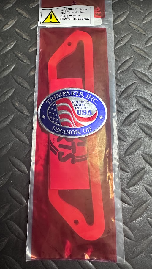 Trim Parts License Light Lens Gasket - A2061G - For Chevrolet Full Size Car 1960