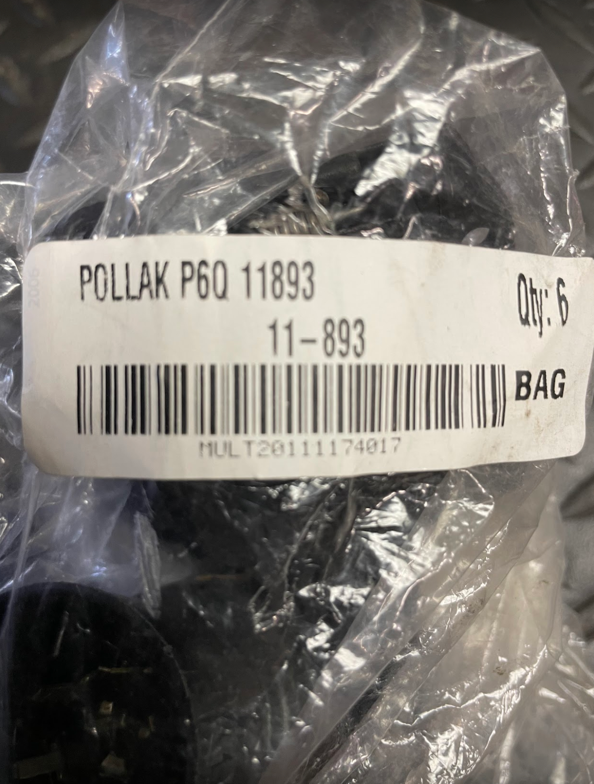 Pollak 7 Way OEM RV Plug Socket - P6Q 11893 / 11-893 - 12 VDC