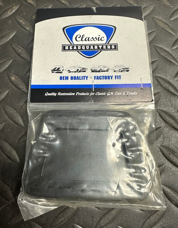 Classic Headquarters Clutch/Brake Pedal Pad - W-191 - For Chevrolet & More