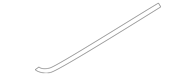 BMW Front RH Door Belt Molding - 51-33-7-377-900 - For BMW X6 2015-2019