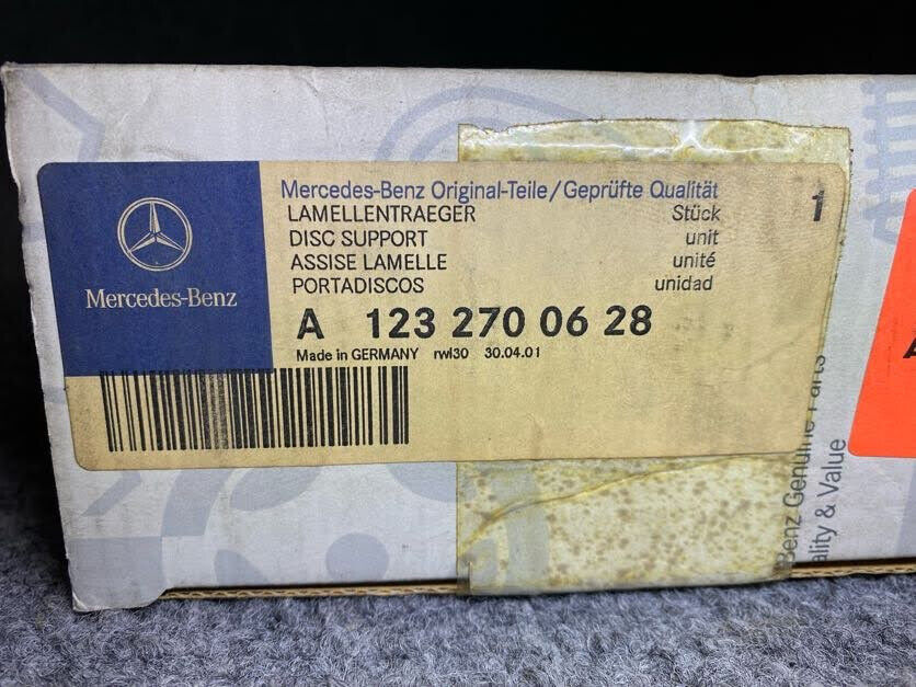 Mercedes-Benz Disc Support - A123-270-06-28 - Fits MBZ 280 TE 92 - 93