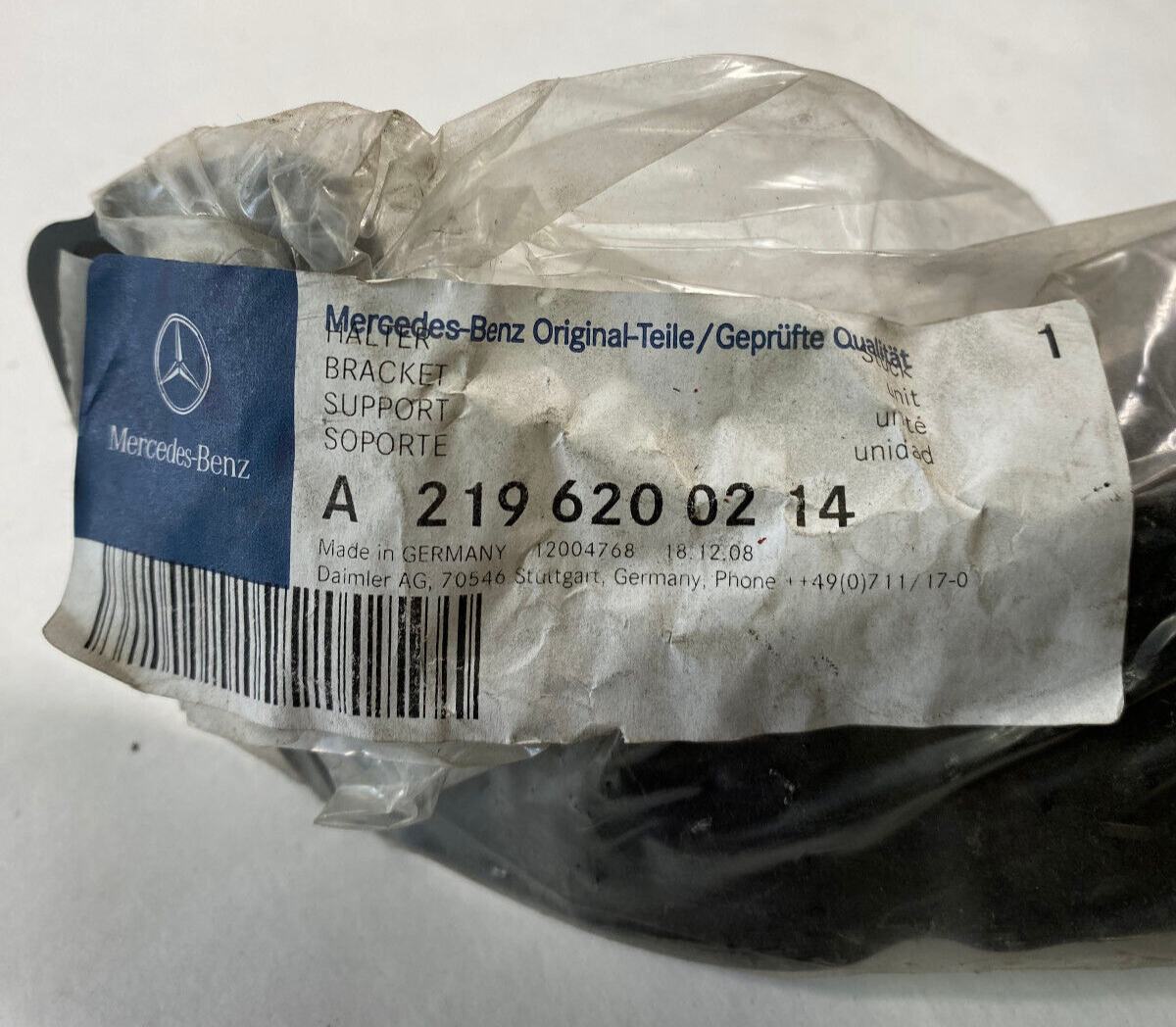 Mercedes-Benz RH Lamp Unit to Frame Bracket - 219-620-02-14 - For MBZ CLS550