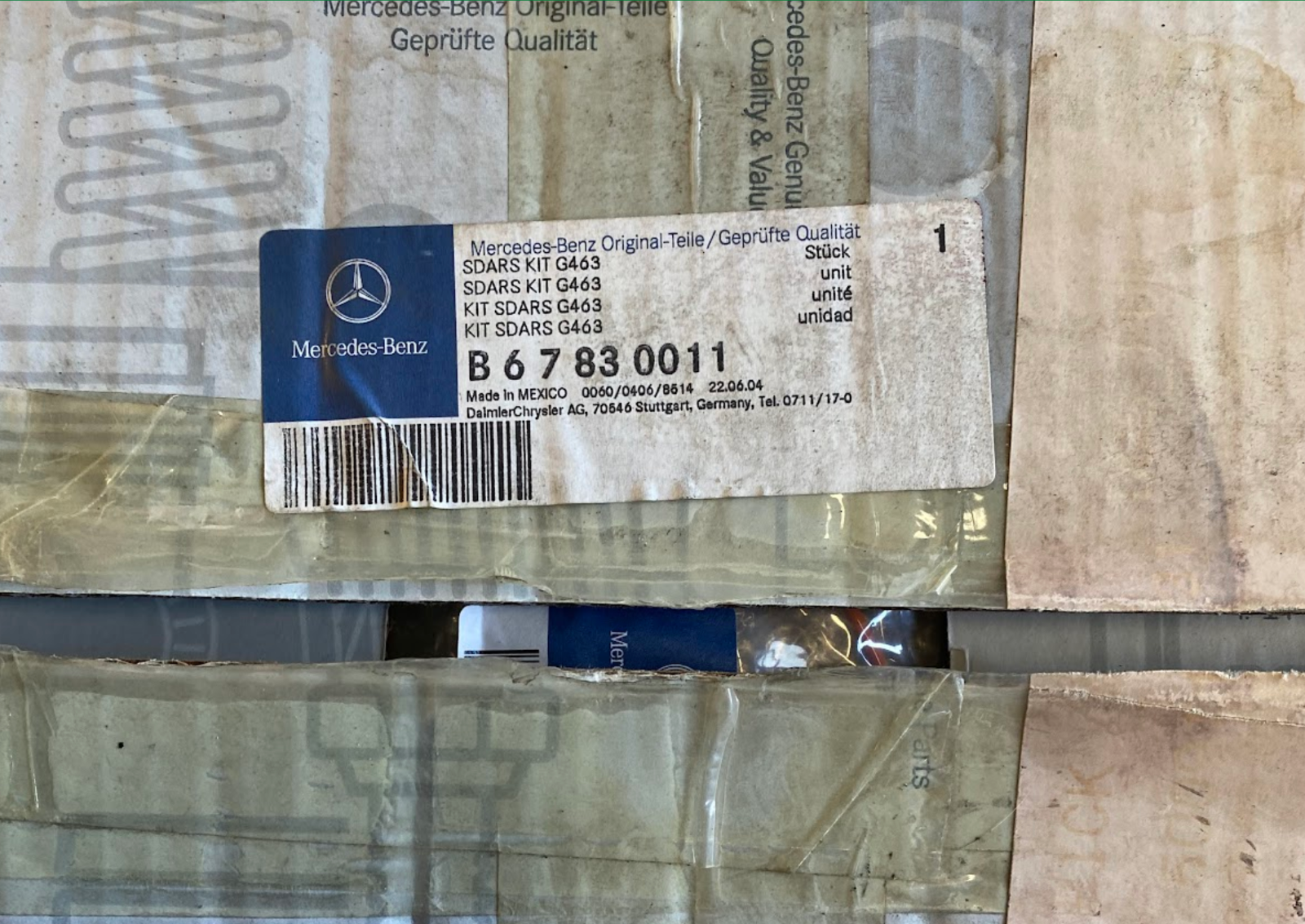 Mercedes-Benz SDARS Kit - B67830011 / B-6-7-83-0011 - For MBZ G463
